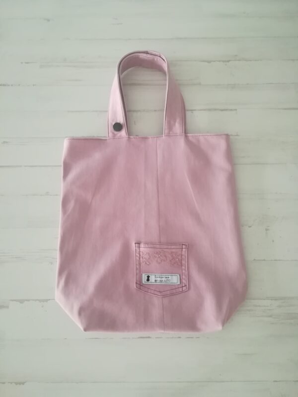 Bolsa rosa asas cortas