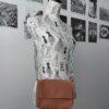 Bolso de tela vaquera marrón