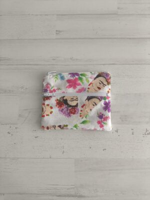 Monedero Frida y flores