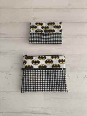 Monedero y tarjetero Batman y vichy