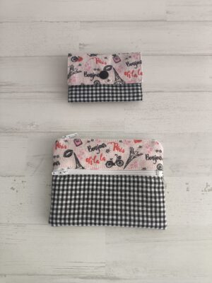 Monedero y tarjetero París y vichy