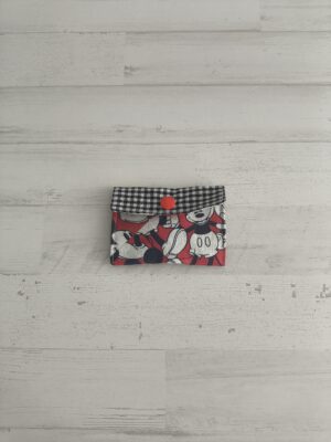 Tarjetero Mickey y vichy