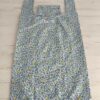 Bolsa plegable de tela azul