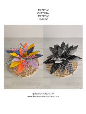 Patrón aloe vera mediano+